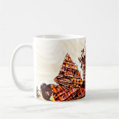 甘い太陽の日!:) コーヒーマグカップ (左)