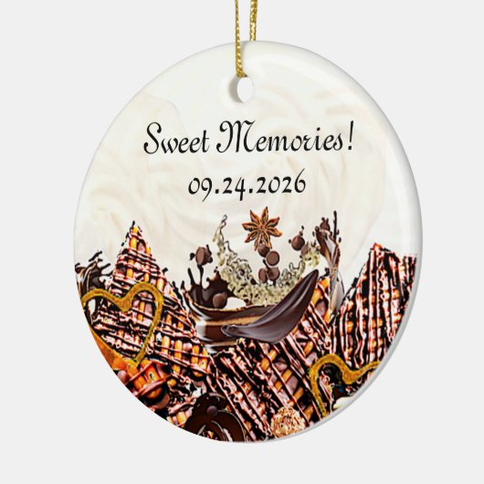 甘い太陽の日!:) セラミックオーナメント (左)