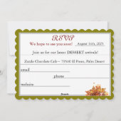 甘い太陽の日!:)収集招待状5X7 シーズンカード (裏面)