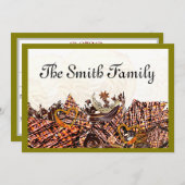 甘い太陽の日！:)収集招待状 シーズンカード (正面/裏面)