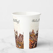 甘い太陽の日！:) 紙コップ (左)