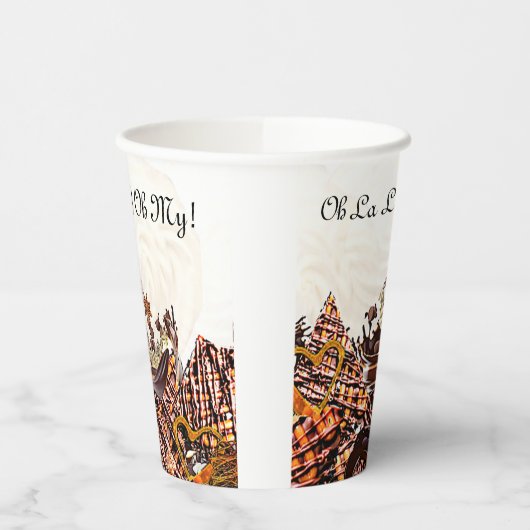 甘い太陽の日！:) 紙コップ (左)