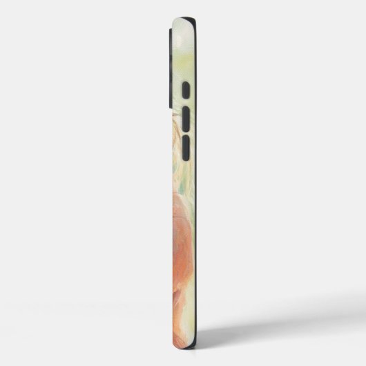 甘い女の子とマルチーズ子犬の水の色iPhone 16 Case-Mate iPhoneケース (裏面 / 左)