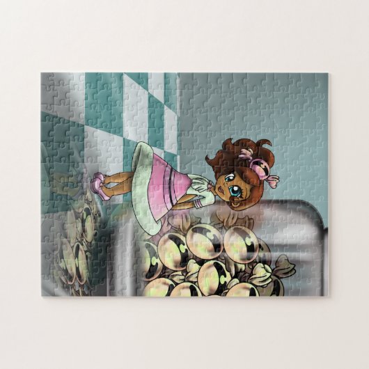 甘い女児 ジグソーパズル (横)