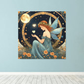 甘い妖精 – タロット キャンバスプリント (インサイチュ (ウッドフロア))