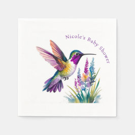 甘い始まり：赤ちゃんシャワーお祝い スタンダードカクテルナプキン