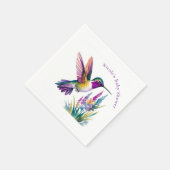 甘い始まり：赤ちゃんシャワーお祝い スタンダードカクテルナプキン (角)