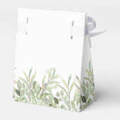 甘い始めの緑結婚の金ゴールド フェイバーボックス (裏面サイド)