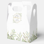 甘い始めの金ゴールドありがとう緑結婚色 フェイバーボックス (オープン)