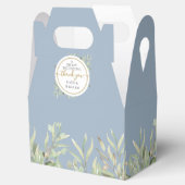 甘い始めの金ゴールドほこりっぽい青結婚緑 フェイバーボックス (オープン)