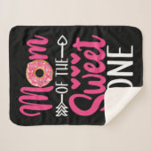 甘い子の母がドーナツを振りかけたもの シェルパブランケット (正面(横))