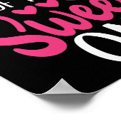 甘い子の母がドーナツを振りかけたもの ポスター (角)