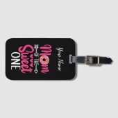 甘い子の母がドーナツを振りかけたもの ラゲッジタグ (正面横)