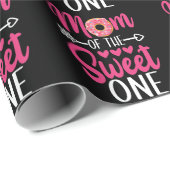 甘い子の母がドーナツを振りかけたもの ラッピングペーパー (ロールコーナー)