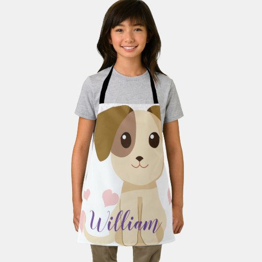 甘い子犬 エプロン (インサイチュ)