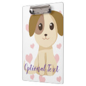 甘い子犬 クリップボード (左)