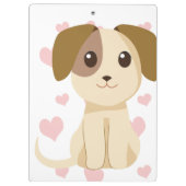 甘い子犬 クリップボード (裏面)