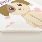 甘い子犬 シェルパブランケット (3/4)