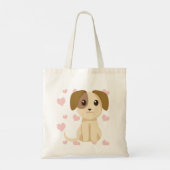 甘い子犬 トートバッグ (裏面)