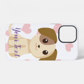 甘い子犬 iPhoneケース (裏面横)