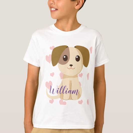 甘い子犬 Tシャツ (正面)