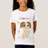 甘い子犬 Tシャツ (正面)