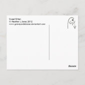 甘い子猫 ポストカード (裏面)