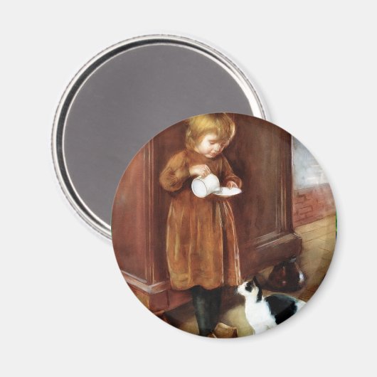 甘い子猫 マグネット (正面/裏面)