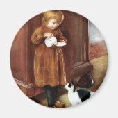 甘い子猫 マグネット (正面)