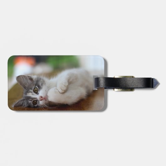 甘い子猫 ラゲッジタグ (裏面横)
