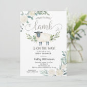 甘い子羊が赤ちゃんシャワーの途中にある 招待状 (スタンド正面)