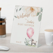 「甘い子羊」赤ちゃんシャワーへようこそ 台座サイン (インサイチュ)