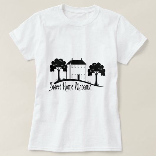 甘い家のアラバマ Tシャツ (デザイン正面)
