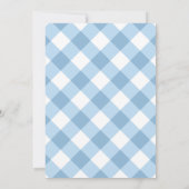 甘い小さなかぼちゃのベビーシャワー招待状 招待状 (裏面)