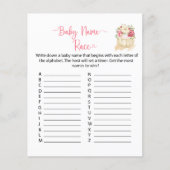 甘い小さなかぼちゃのベビー名の競争 (正面)