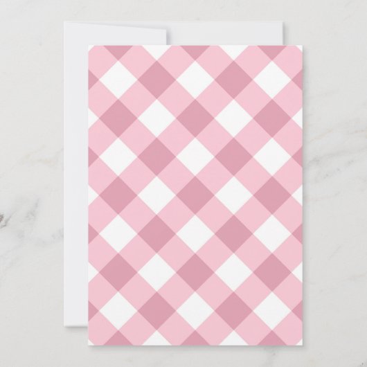 甘い小さなかぼちゃの女の子の赤ちゃんシャワーの招待 招待状 (裏面)