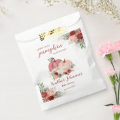 甘い小さなかぼちゃの秋の赤ちゃんシャワー フェイバーバッグ (封をした状態)