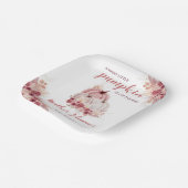 甘い小さなかぼちゃの秋の赤ちゃんシャワー ペーパープレート (傾斜あり)