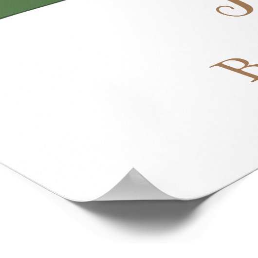 甘い小さなかぼちゃの赤ちゃんシャワーへようこそ ポスター (角)