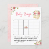 甘い小さなかぼちゃの赤ちゃんシャワービンゴゲーム (正面/裏面)