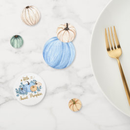 甘い小さなかぼちゃの赤ちゃんシャワー コンフェッティ