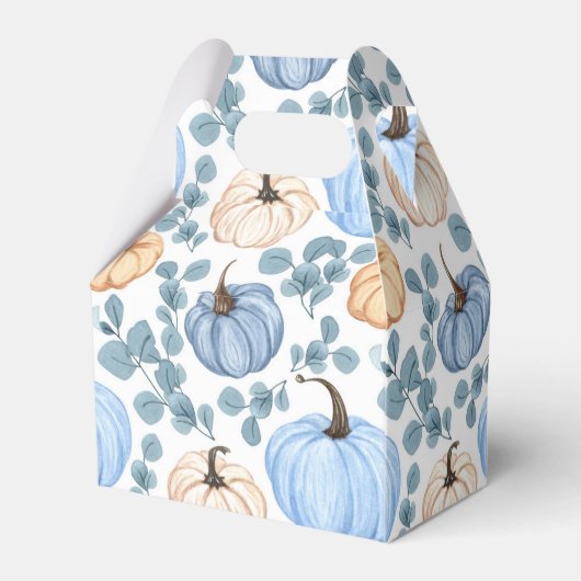 甘い小さなかぼちゃの赤ちゃんシャワー フェイバーボックス (裏面サイド)