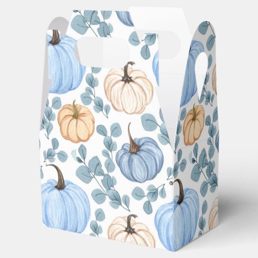 甘い小さなかぼちゃの赤ちゃんシャワー フェイバーボックス (オープン)