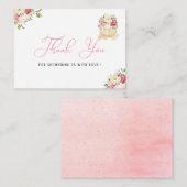 甘い小さなカボチャありがとうノートカード ノートカード (正面/裏面)