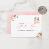 甘い小さなカボチャありがとうノートカード ノートカード (正面/裏面インサイチュ)