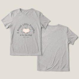 甘い小さなカボチャがママになる途中だ トライブレンドＴシャツ