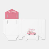 甘い小さなカボチャのピンクの女の子ベビーシャワー フェイバーボックス (折り畳みなし)