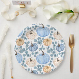 甘い小さなカボチャの赤ちゃんシャワー紙プレート ペーパープレート