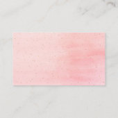 甘い小さなカボチャの赤ん坊シャワーいくつキス エンクロージャーカード (裏面)