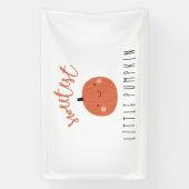 甘い小さなカボチャ屋内バナーサインパーティー 横断幕 (縦)